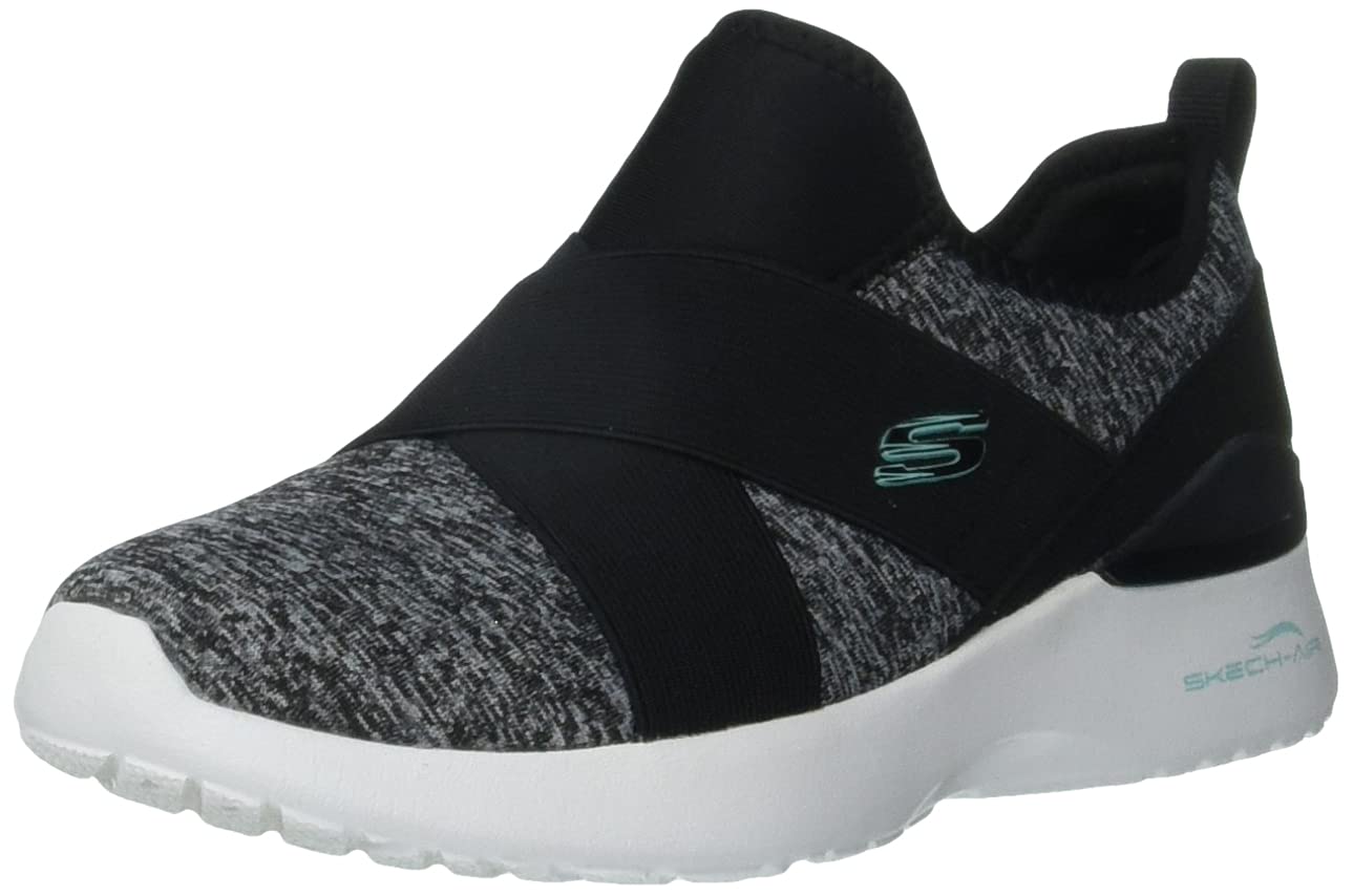 Skechers Womens Skech-AIR Dynamight-Big Step Black/Turquoise Casual Shoe - 5 UK (8 US) (149345) (B08Y69YPDG) Amazon Price History, Amazon Price Tracker