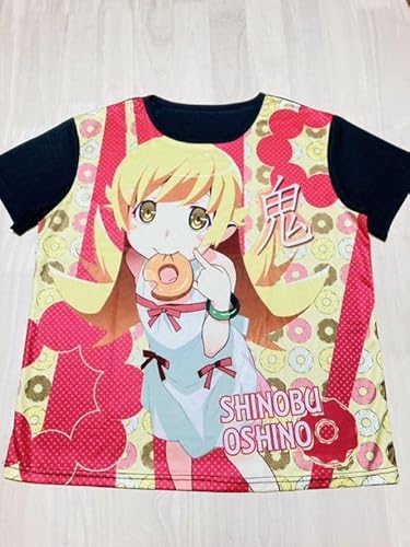 Amazon 物語シリーズ 化物語 Tシャツ 忍 アイドル 芸能人グッズ 通販