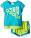 adidas Girls' Top and Short Set