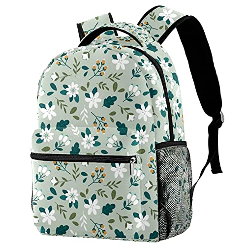 Sac à dos floral léger pour ranger les affaires des enfants et femmes