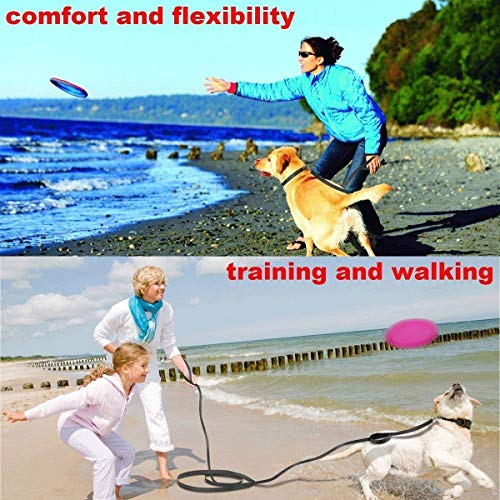 Image of Dog Training Lead Long Rope Cotton Nylon Webbing Recall Obedience Line Leash for Pet 3m / 20ft (20.Feet, Blue)