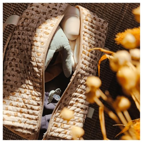 Sac à langer léopard grand format pour maman moderne - 6