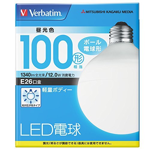 三菱 E26ボール型LED電球 LDG12D-G/VP2