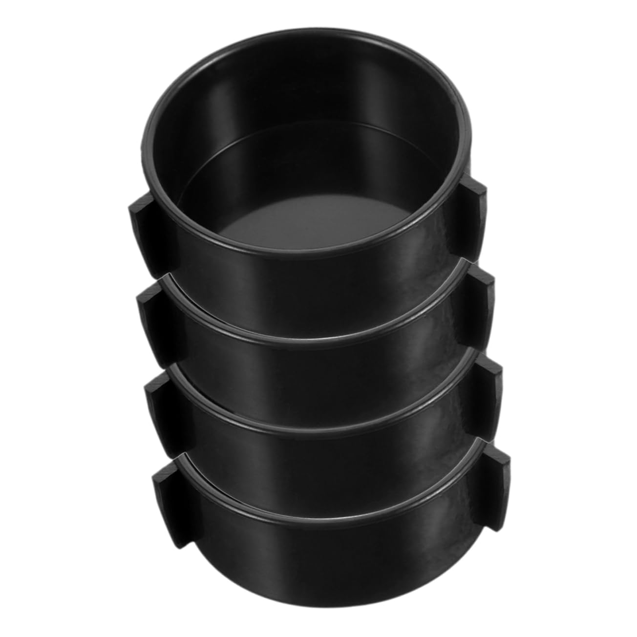 Mikikit 4Pcs Reptile Dishes Wear Water Bowls for Lizards and Animals Easy to Move Food Holder for Reptile Habitats and Feeding Needs