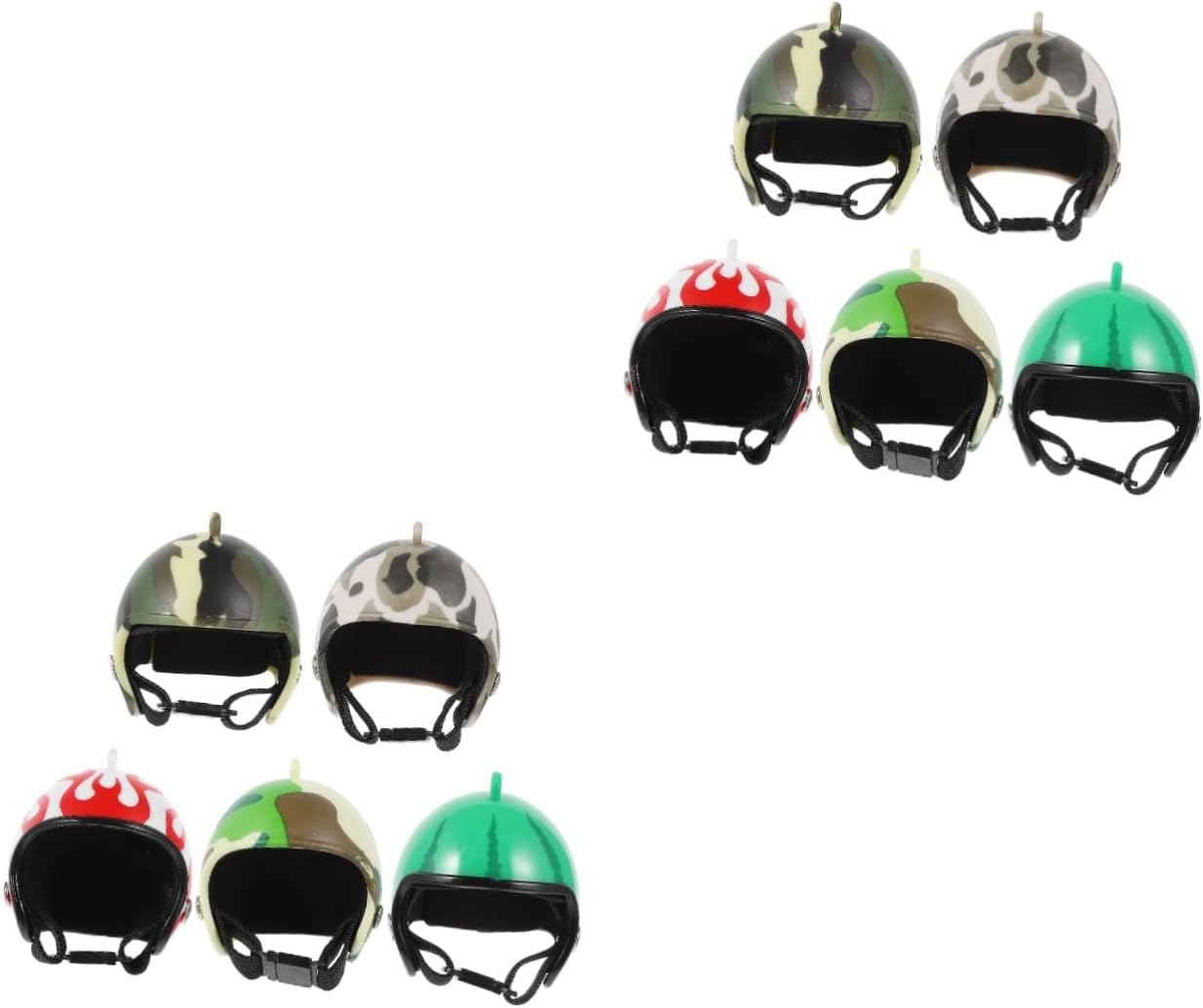 iplusmile 10 Piezas Cacatúas Aves De Corral Pequeños Accesorios Disfraces De Pollo Pájaros Patos Mascotas Cubierta De Sombrero De Lluvia Pollos para Periquito