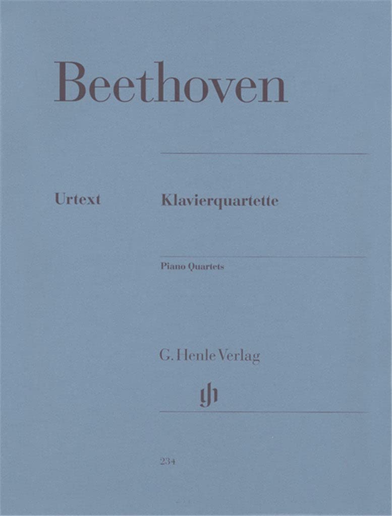 Klavierquartette. Violine, Viola, Violoncello, Klavier: Besetzung: Klavierquartette (G. Henle Urtext-Ausgabe)