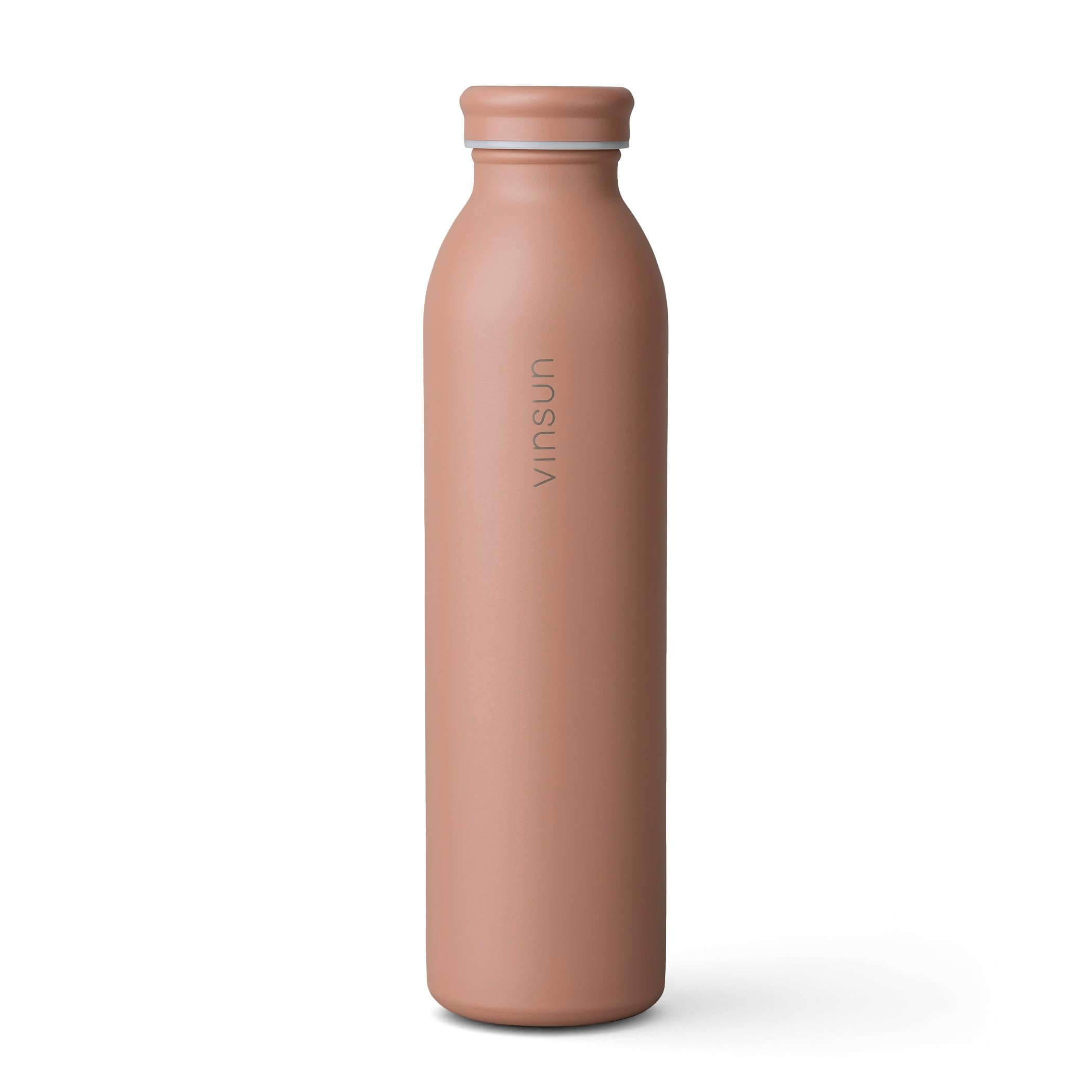 Vinsun Stainless Steel Water Bottle 600ml - Double-Walled Insulated Flask