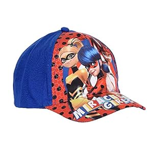 Miraculous Ladybug Casquette Fille – Bleu, 54 CM
