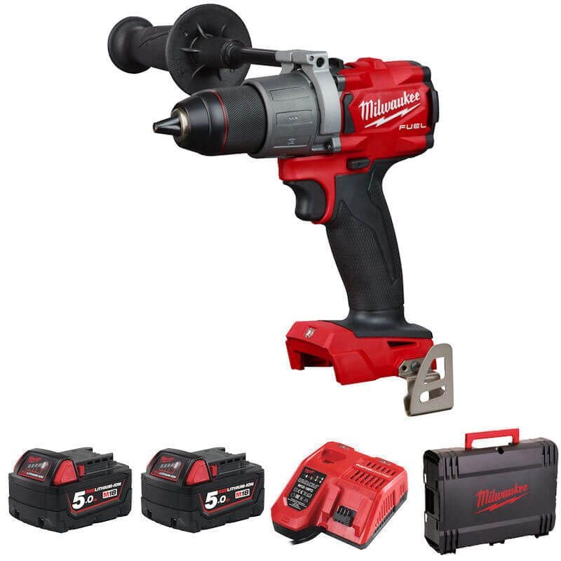 M18 FPD2-502X Fuel™ Combi Drill 18V 2 x 5.0Ah Li-ion