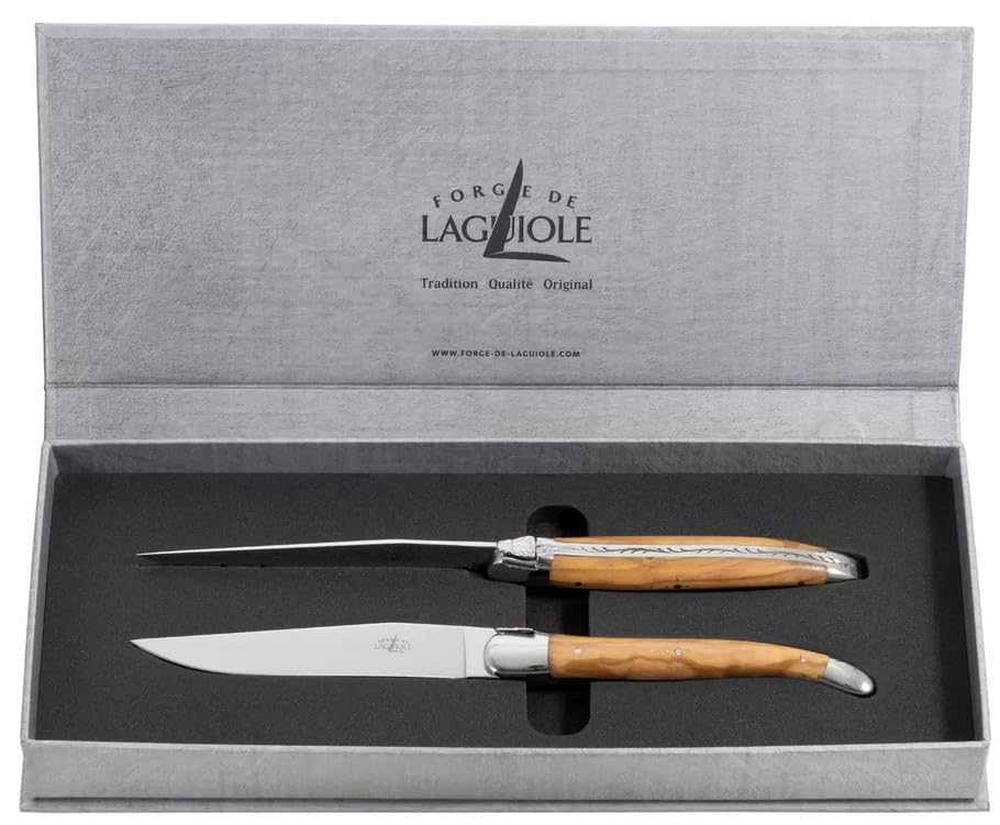 ラギオール カービングセット ナイフ フォーク