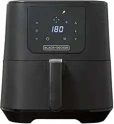 Black Decker Air Fryer, Fritadeira Elétrica Digital, sem Óleo, com Capacidade de 7L Modelo AFD7Q, 220V