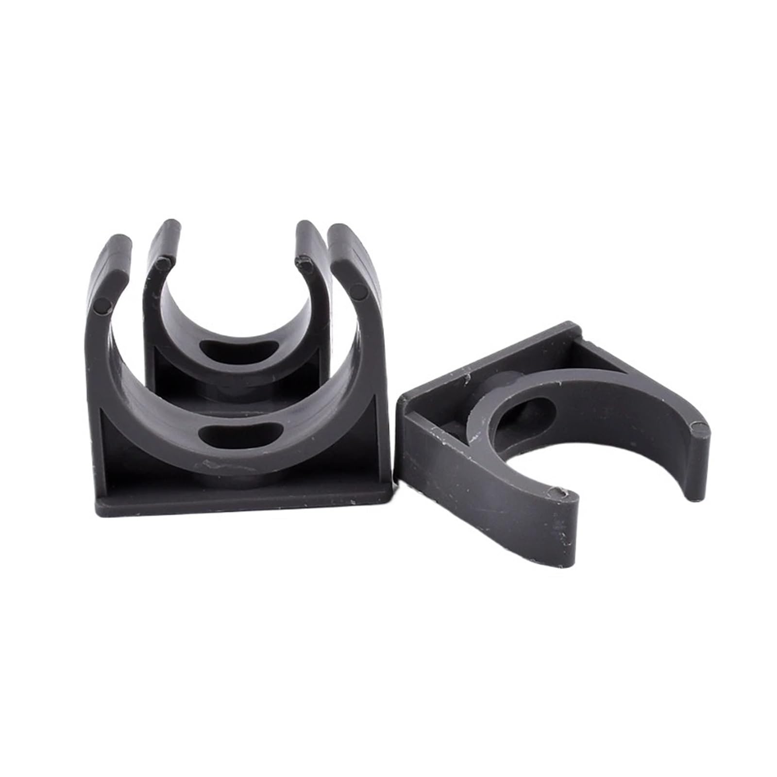 Plastikowe klipsy do węży 10-80 szt. 20 mm-50 mm zacisk rurowy z PVC typu U, pasek do rur, złącze do nawadniania ogrodu, adapter do akwarium, klips do rur(50mm,10Pcs)