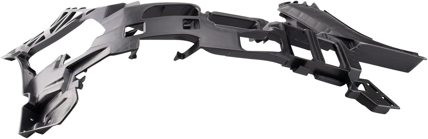 TRQ Front Right Upper Bumper Bracket Passenger Side Compatible with 2012-2014 Mercedes-Benz C250 C300 C350 MB1043101