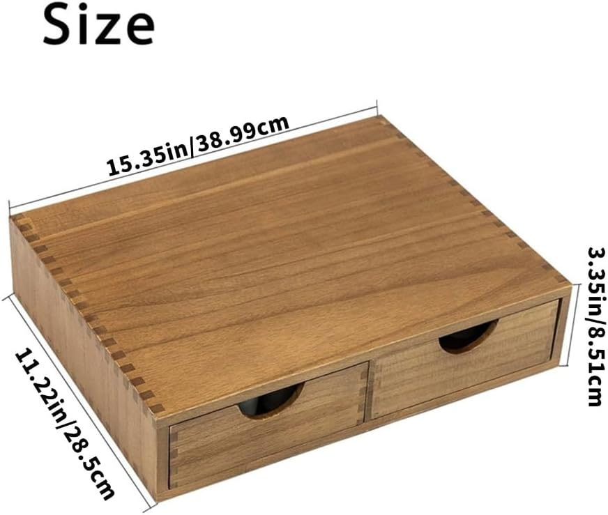 Elegant Coffee Organizers with Compartments Accessory for Keeping Your Coffee Items Neat and Tidying Display