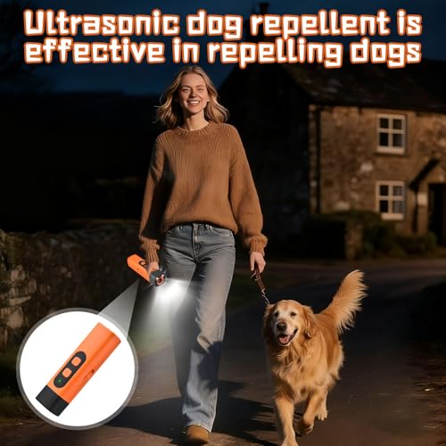 KOMEIYL Anti Bell Gerät Hunde, Antibell Ultraschall Gerät, Hundeabwehr Ultraschall mit 3 Einstellbaren, Erziehungshilfen Hunde, Gilt für Stubenreinheit Sensiblem Bellen Zeigt Sofortige Wirkung