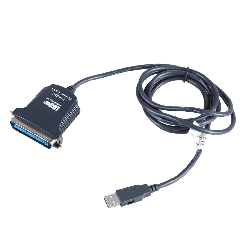180cm USB to CN36 Parallel Port Cable, Male to Male Connector Data Link Cord
