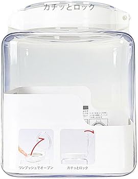 Amazon|カインズ(CAINZ) ワンプッシュで開閉できる保存容器 1.9L 日本 Amazon|カインズ(CAINZ) ワンプッシュで開閉できる保存容器 1.9L 日本