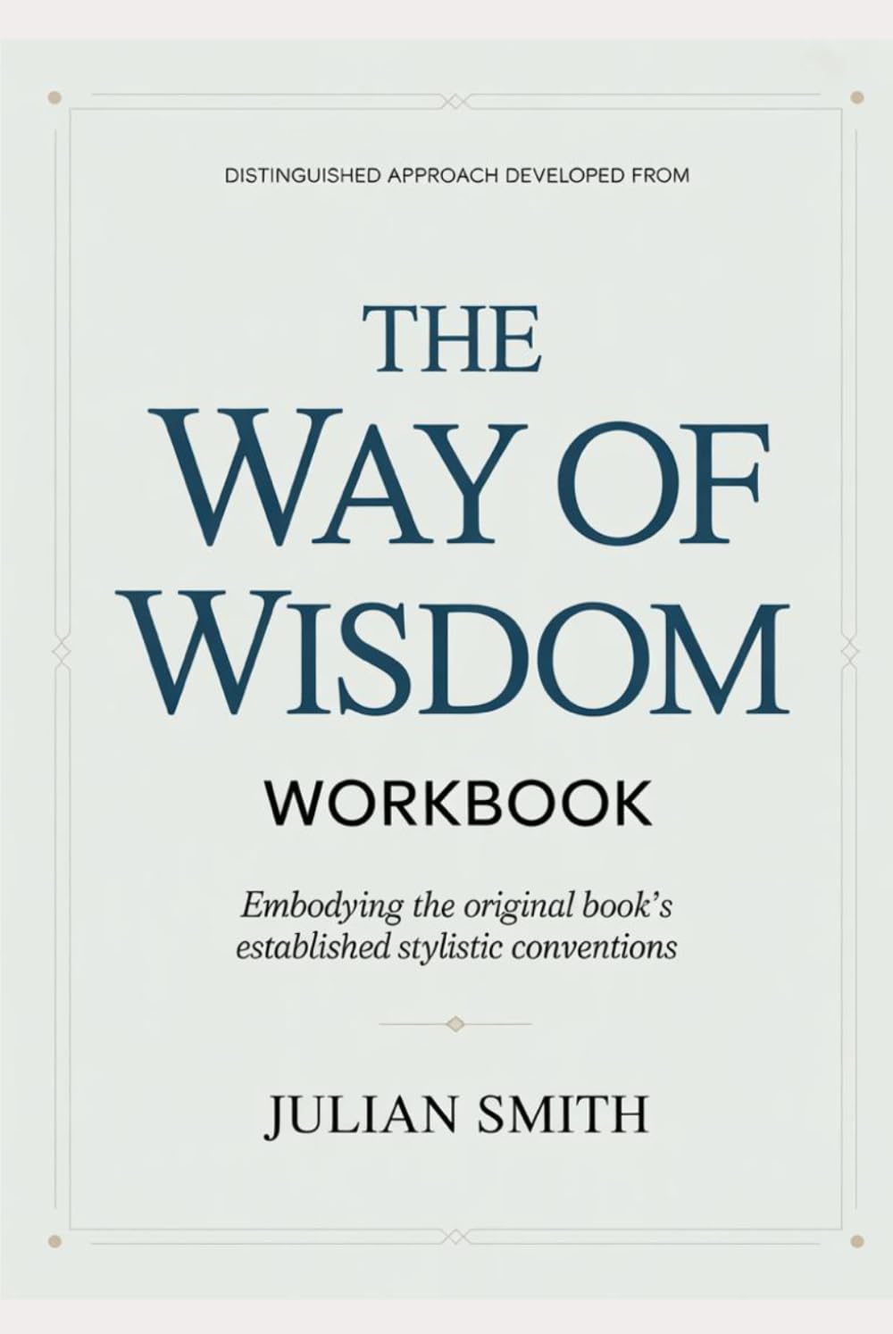 Distinguished approach developed from The Way of Wisdom: Embodying the original book’s established stylistic conventions