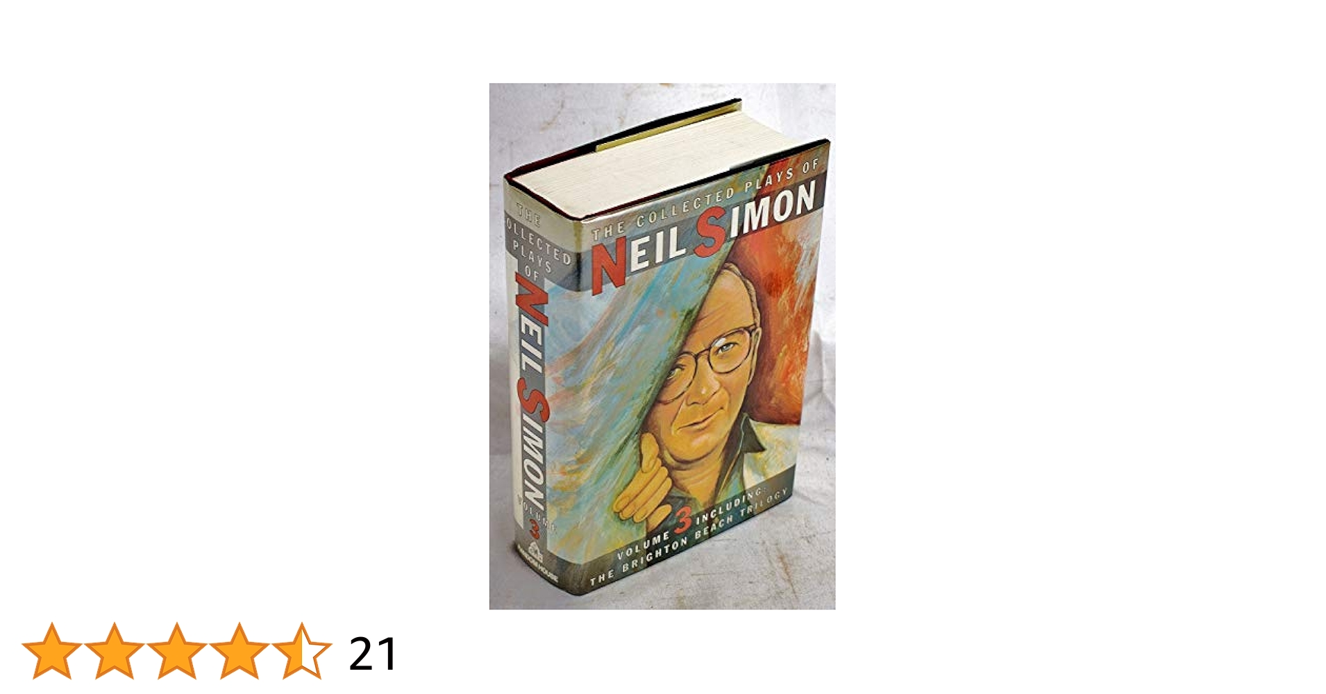 【中古】Collected Plays of Neil Simon(Vol. 3)／Neil Simon／Random House The Collected Plays of Neil Simon, Vol. 3 by Simon, Neil
