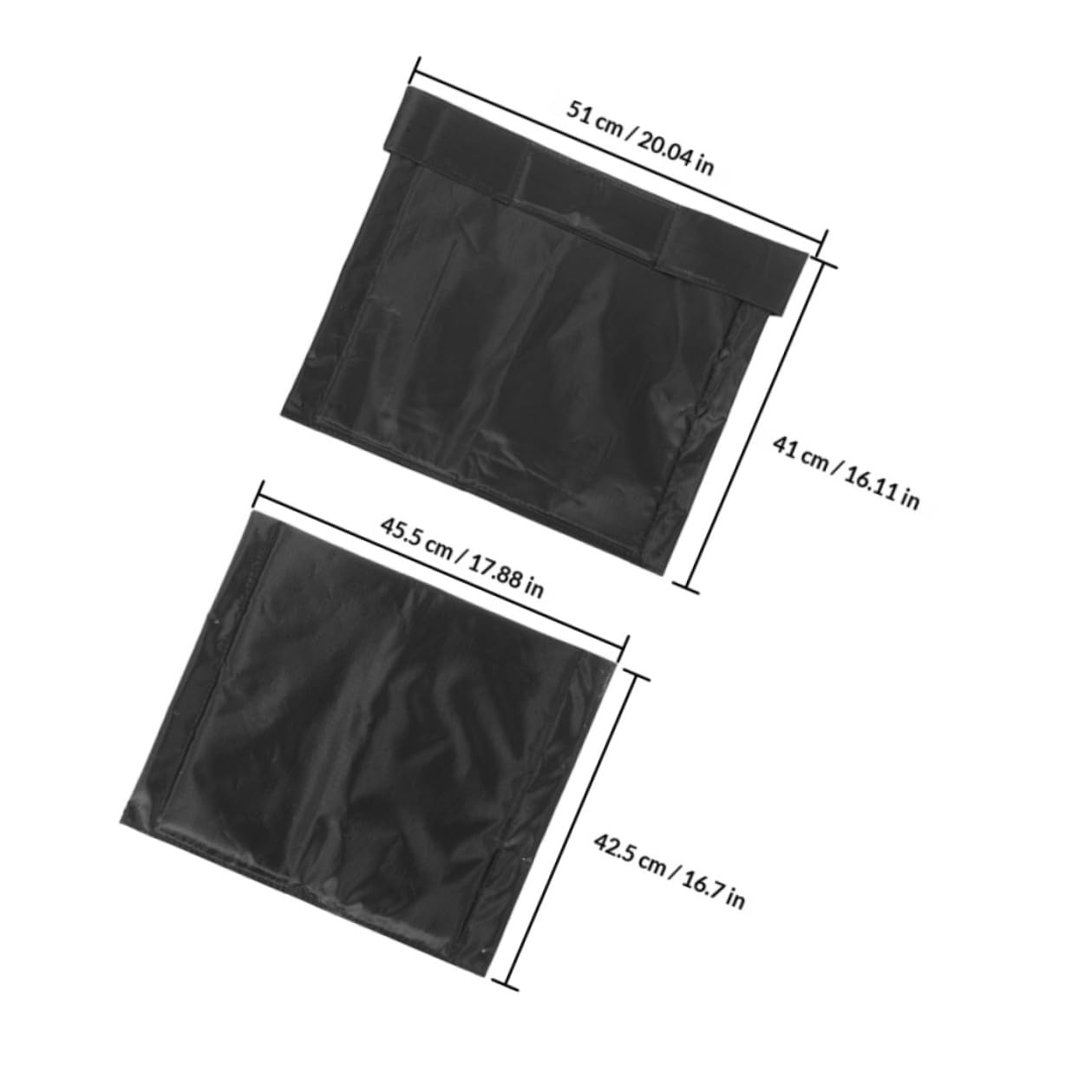 Juego de Cojín y Respaldo para Silla de Ruedas, Soporte Espalda Ergonómico, Cojín de Asiento Transpirable de Tela Oxford Resistente, Negro, Accesorios Aplicables para Movilidad