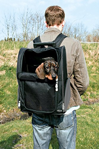 Trixie 2880 Trolley, 32 × 45 × 25 cm, schwarz/grau