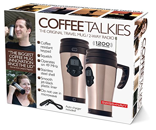 Prank Pack Gift Box Genuine Fake Present - Coffee Talkies - Entertaining Giving for All Ages - Pack Your Real Gift Inside - Boxes Display Fun Products That Don't Exist - Fool Friends and Family