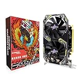 AISURIX RX 550 4GB Graphics Card LP GDDR5 128Bit Computer Video Card with HDMI/DVI Ports DirectX 12 PCI Express 3.0 X8 GPU Graphics Card for Gaming PC