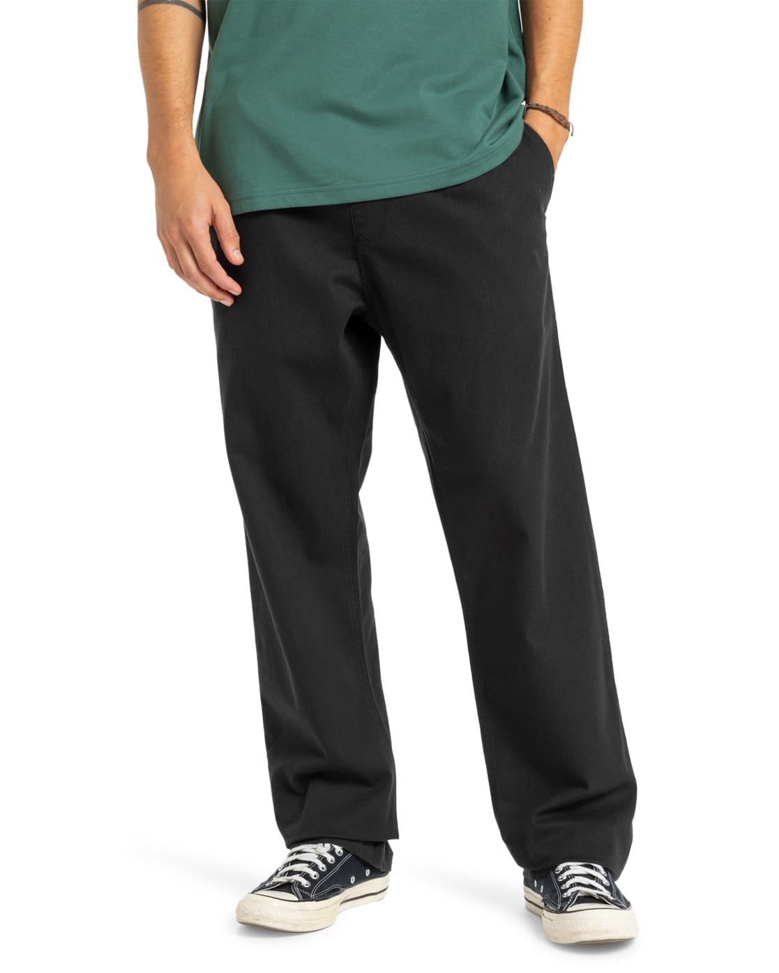 Quiksilver Pants Taxer Regular Twill Pant Men's Black XXL