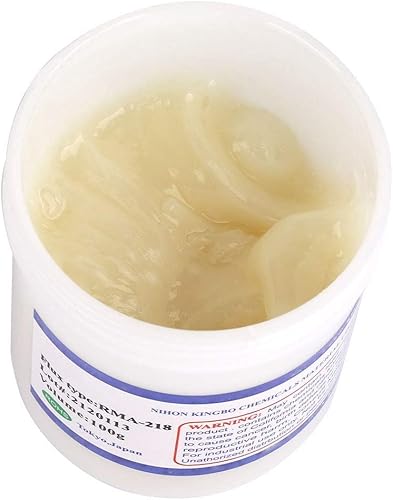 Miniatura 2 de RMA-218 4.94 oz Soldadura Flux Pasta de soldadura Pasta de soldadura para teléfono celular PCB PGA BGA