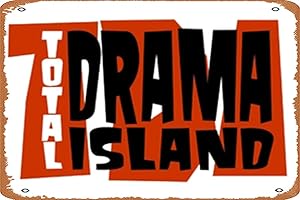 Nostalgic Total Drama Island Plaque: A Timeless Decor for Film and Television Enthusiasts