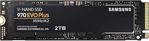 Miniatura 2 de SAMSUNG MZ-V7S2T0BAM 970 EVO Plus NVMe M.2 SSD de 2 TB, paquete de 2 unidades