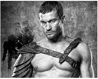 Andy Whitfield 8x10 Photo Spartacus The Clinic GABRIEL black and white