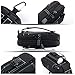 liangdongshop Multipurpose Tactical EDC Utility Gadget Pouch Waist Bag Smart Phone Holster(Black-Model 1)