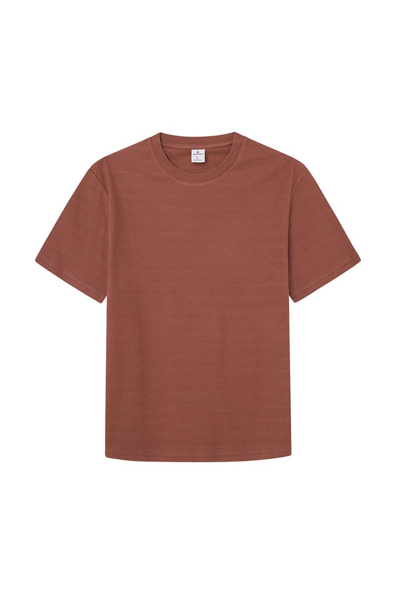 Springfield Men's T-Shirt, Dark Brown, M