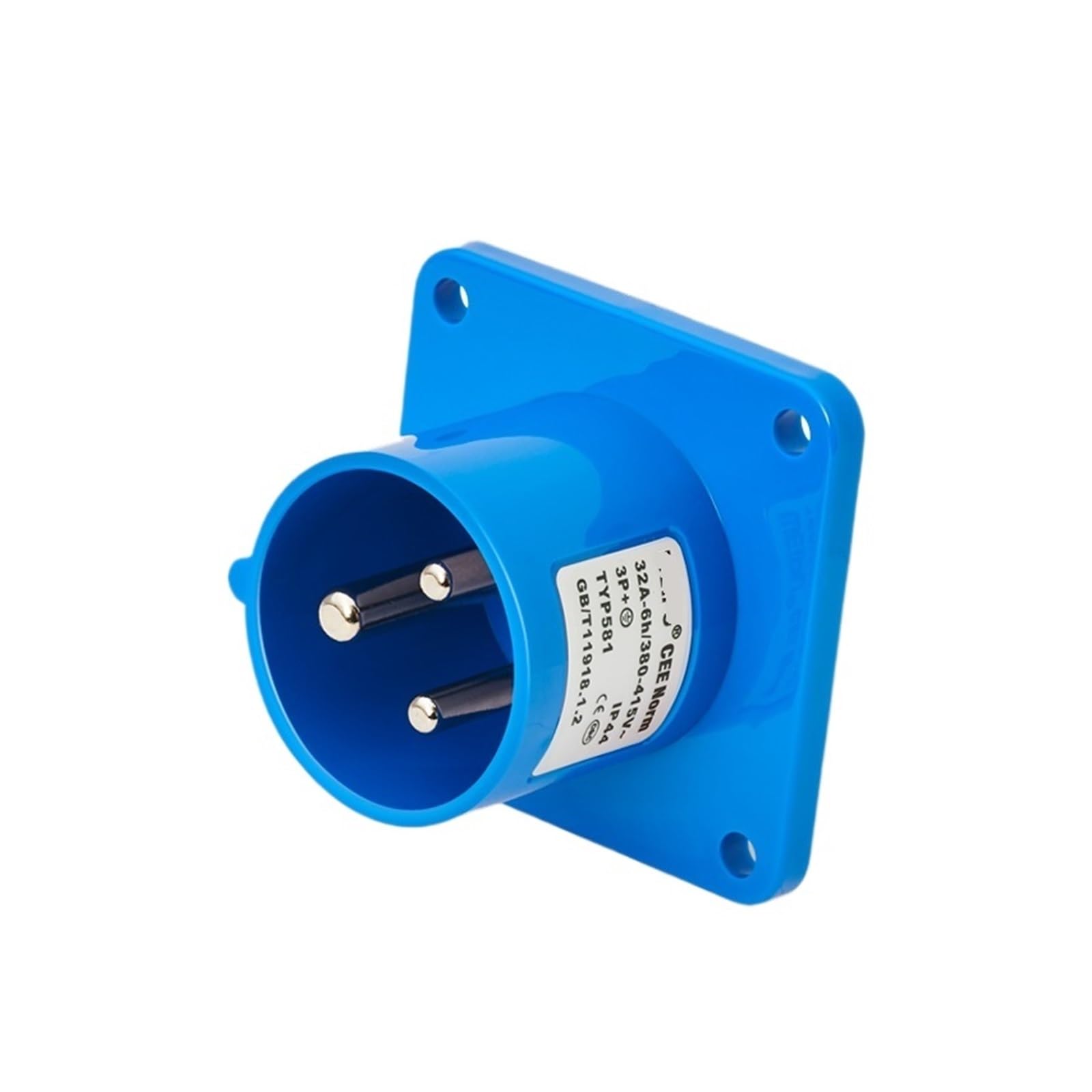 Connettore aeronautico spina e presa 3 poli 32A 281TYP231/2601/2801