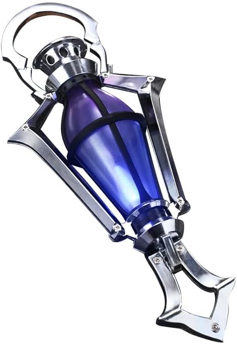 KIRA KIRA Flins Cosplay Props Luminous Light Costume Accessory Doki-SR Flins Halloween Props for Women Men Song of the Welkin Moon Blue
