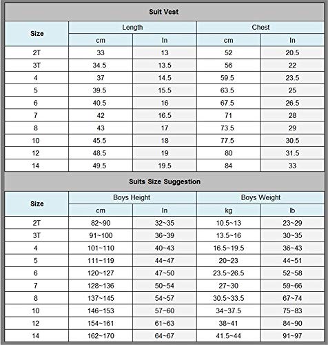 Visaccy Kids Vest For Big Boys Vest 3 Buttons Formal Suit Vest Plaid Blue Size 12 #TOP2