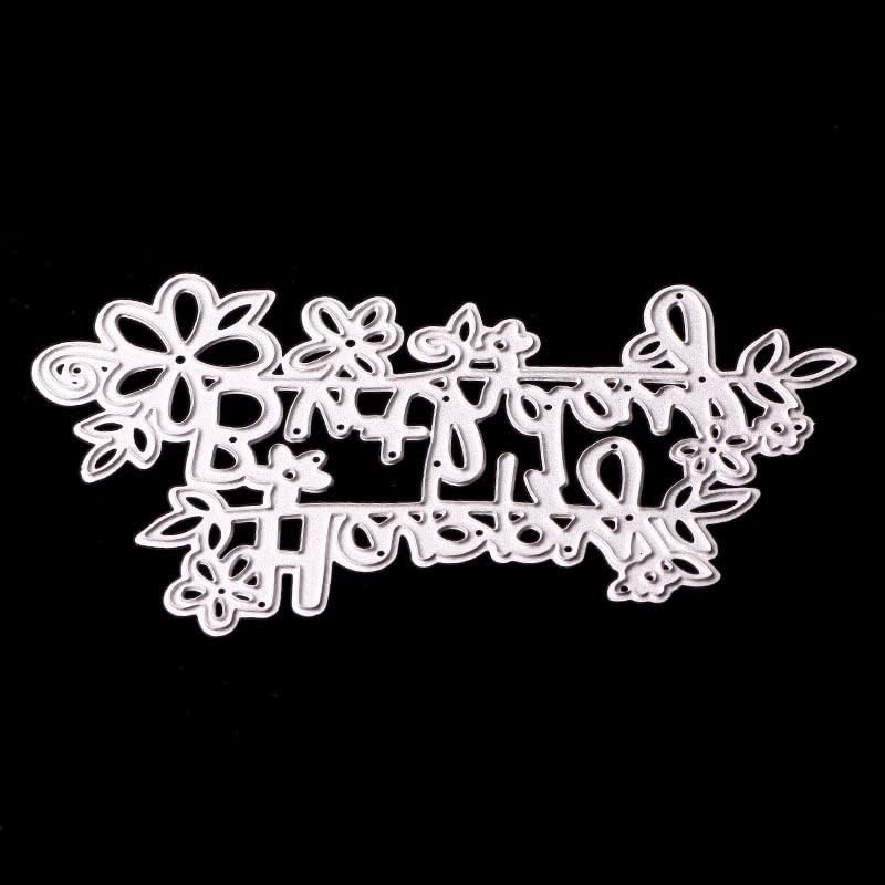 Troqueles de corte en relieve de metal para álbumes de recortes, álbum de recortes, álbum de recortes, fabricación de tarjetas de papel, arte y