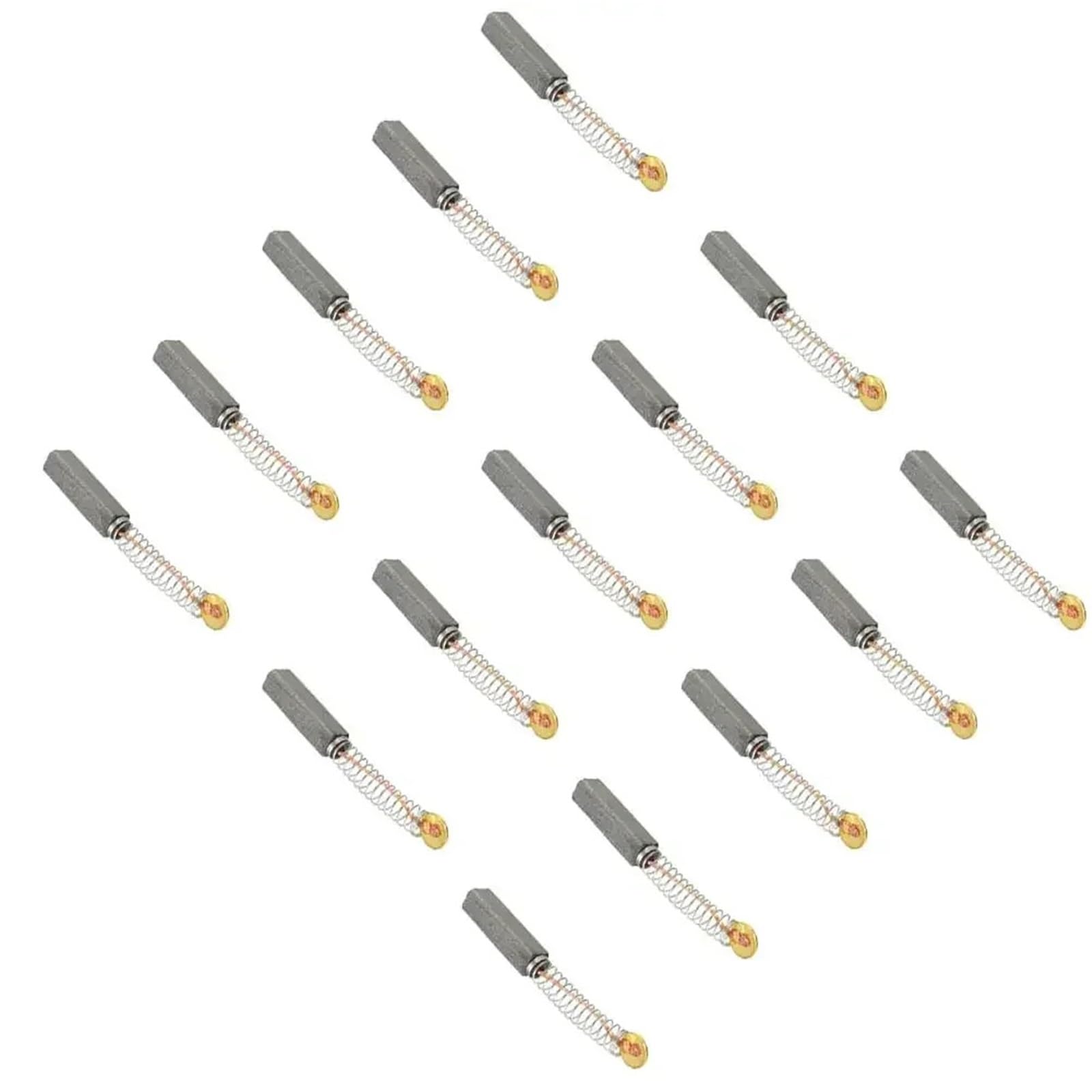 Szczotki węglowe do silnika elektrycznego, 150 szt. szczotki węglowe do silników elektrycznych, 20 mm x 5 mm x 5 mm, część zamienna szlifierki kątowe, piły ukośne, wiertarki, szczotka węglowa