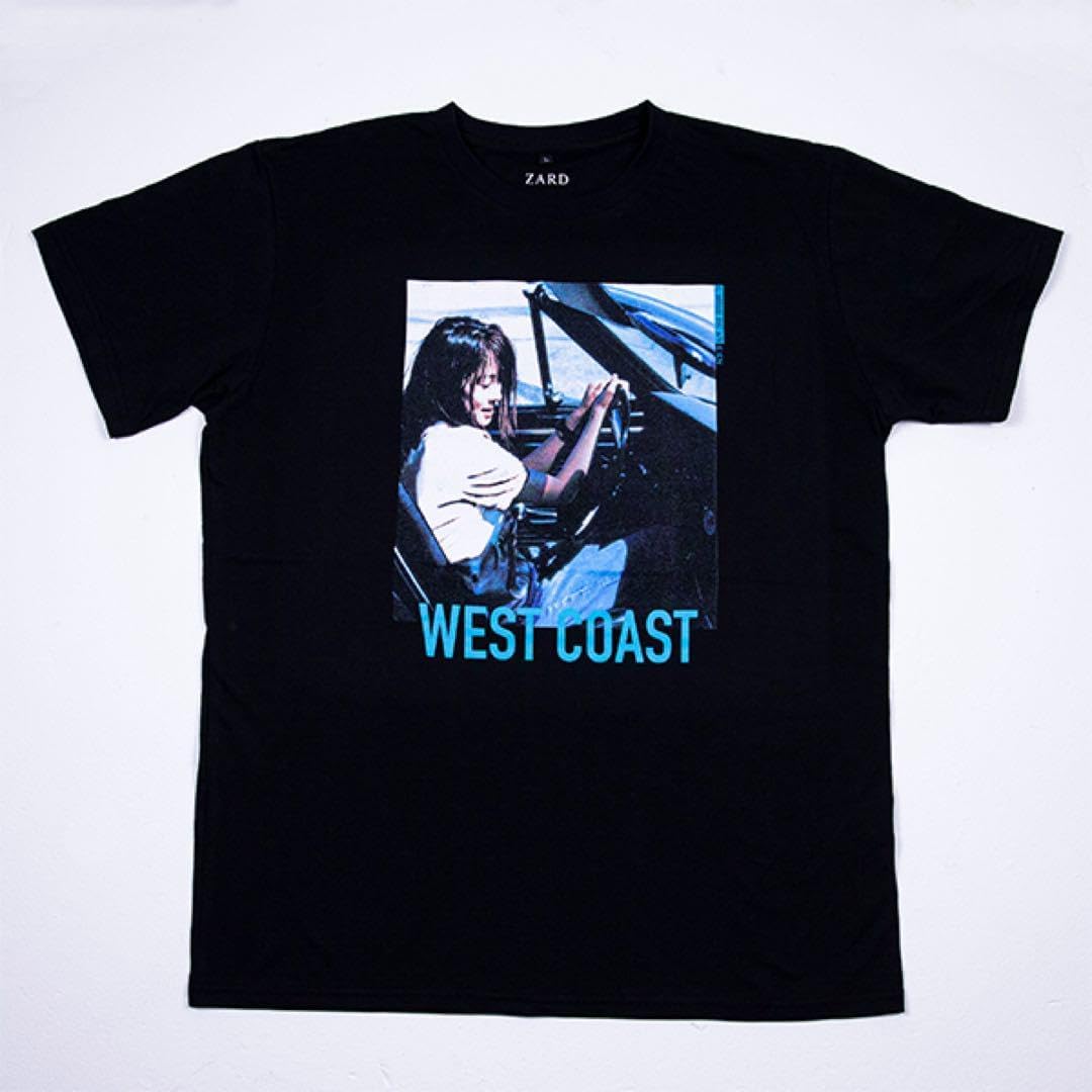 即完売品！ZARD（ザード）永遠 グッズ　バンドTシャツ 黒 ブラック　M 即完売品！ZARD（ザード）永遠 グッズ バンドTシャツ 黒 ブラック M