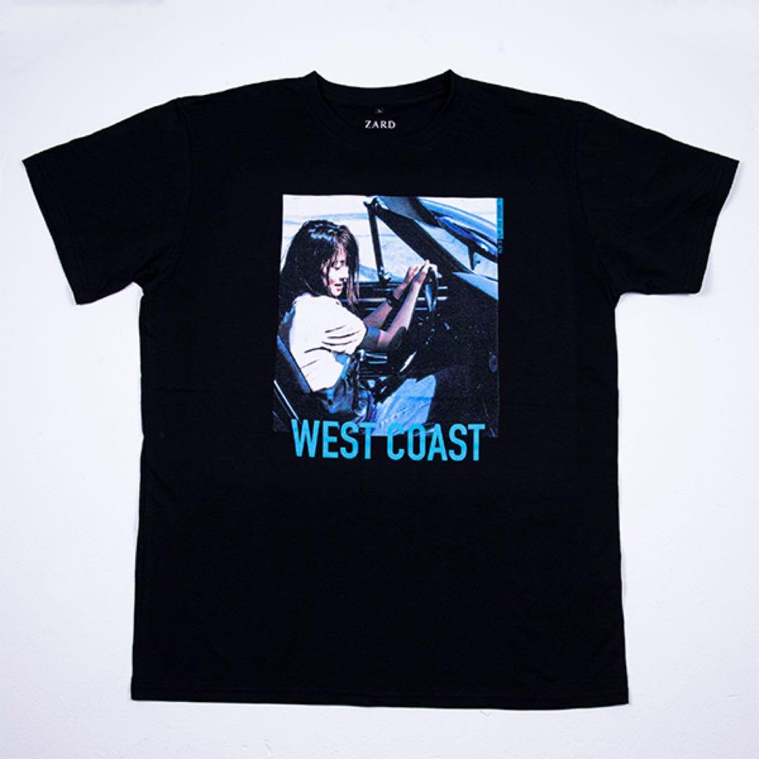 ZARD Tシャツ （永遠）Mサイズ ブラック　黒 Amazon.co.jp: 即完売品！ZARD（ザード）永遠 グッズ バンドTシャツ 黒