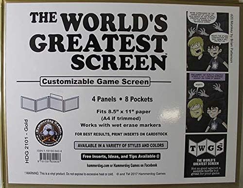 World's Greatest Screen (Horizontal) Gold