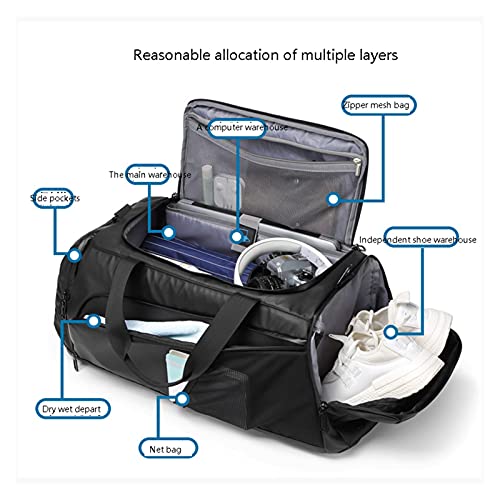 XIN NA RUI Sporttas Mensen Multi-Function Outdoor Gym Tass Waterdichte Fitness Training Sportzak Unisex Droge Wet… - Image 3