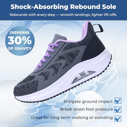 wide walking shoes women arch support orthotic plantar fasciitis sneaker wide toe arch support pain relief shock absorbing non slip breathable fit for walking work gyms daily wear