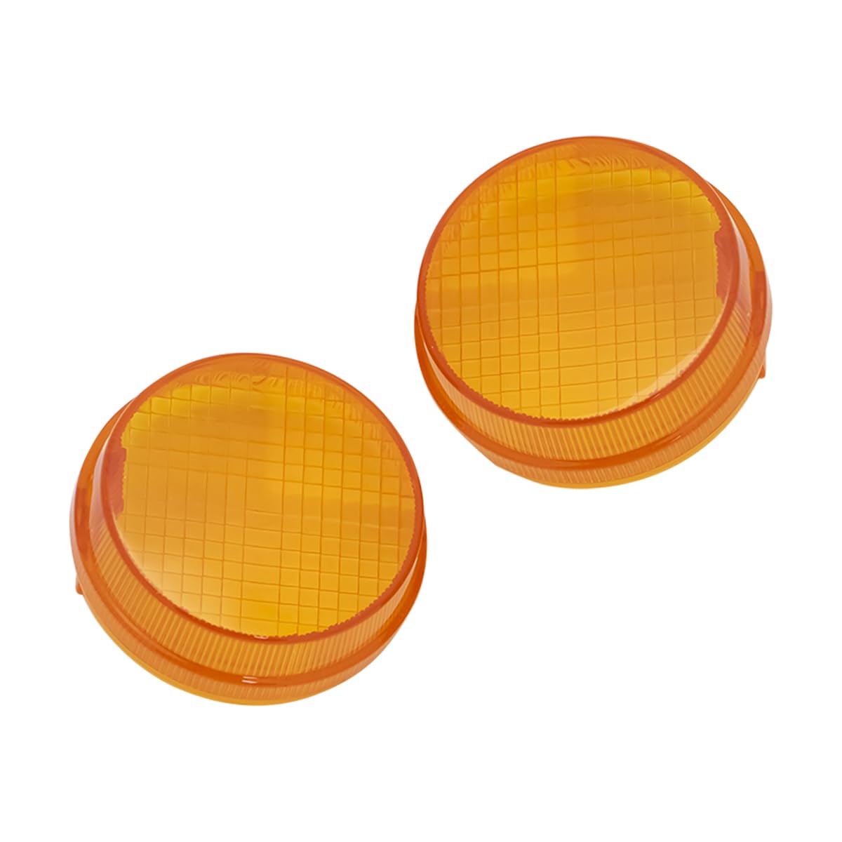 Orange Cycle Parts Amber Turn Signal Lens for Harley Tour Glide FLT/Electra Glide FLHT 86-18 Heritage Softail FLST 86-17 Sport Glide FXRT/Grand Touring FXRD 86-98 repl. # 68440-86