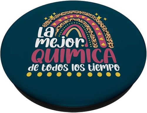Miniatura 2 de La Mejor Química Divertido Mujer Regalo para una Quimica PopSockets Standard PopGrip