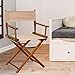 Casual Home Director's Chair ,Honey Oak Frame/Tan Canvas,18