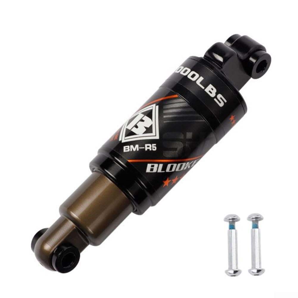 Gdfnmogo Ammortizzatore posteriore per bici elettrica, ammortizzatore posteriore per mountain bike, 165 mm, 125 mm