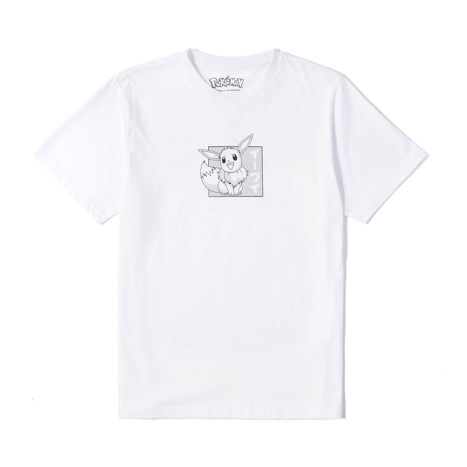 Pokémon Eeveelution Unisex T-Shirt - White - M
