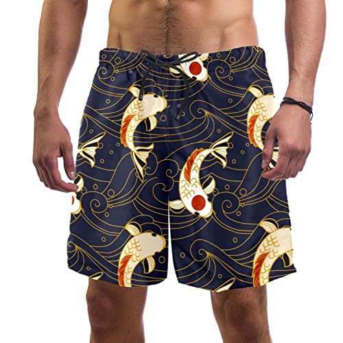 Short de plage à séchage rapide style japonais pour hommes